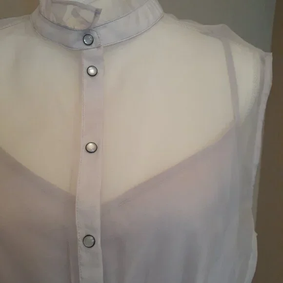 Anthropologie  Pleated Top  with Tank NWT - Picture 7 of 16